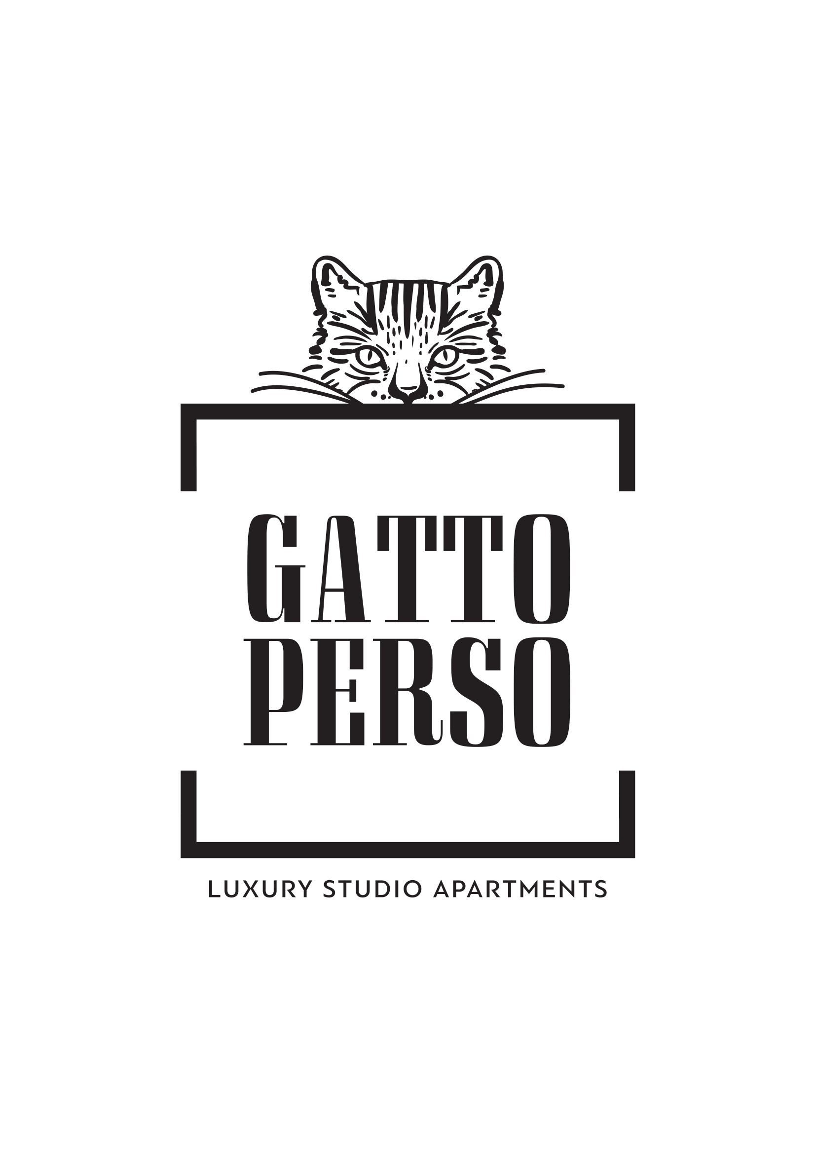 Gatto Perso Hotel Logo